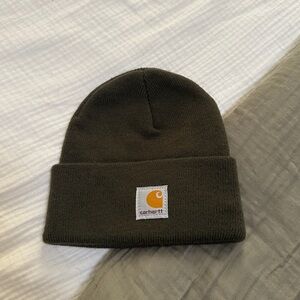 ❌SOLD❌ Carhartt ‘Olive’ Green Kids Child/Youth Acrylic Beanie